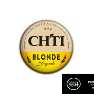 CH'TI blonde Perfect Draft Badge